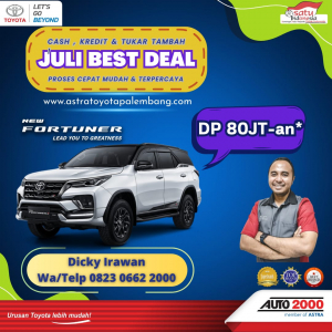 Dapatkan Penawaran Terbaik Bulan Juli. Melayani Pembelian Tunai , Kredit dan Tukar Tambah. Wa/Telp 0823 0662 2000